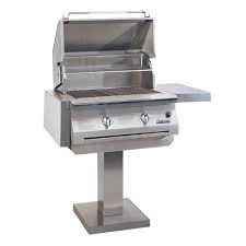 solaire post mount gas grill 30