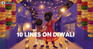 10 lines on diwali in english get 10