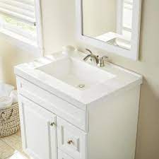d cultured marble vanity top in white