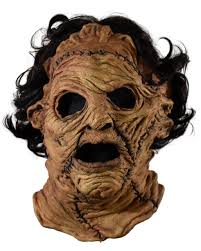 leatherface full head latex mask for