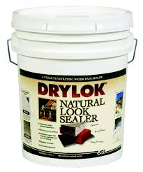 Some brick paver sealers can provide a glossy sheen or wet look which many homeowners are in what product would you recommend to seal brick pavers where the moisture is coming up from the. Ugl 22115 Drylok Natural Look Latex Concrete Brick Stone Sealer 5 Gallon 079941221157 1