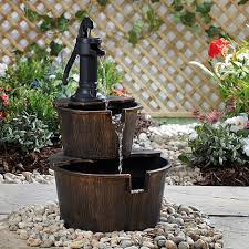 Indoor Or Outdoor Barrel Water Feature
