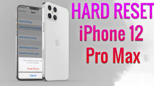 Hard Reset iPhone 12 Pro Max