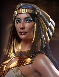 egyptian pharaoh makeup 3d models for