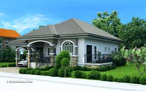 This modern and luxurious bungalow house plan has two bedrooms and two toilet and baths. Modern Two Bedrooms And Two Bathrooms Bungalow House Plan Ulric Home