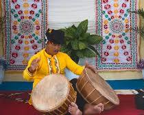 Gegedem alat musik tradisional Gayo Aceh Tengah, buatan AI