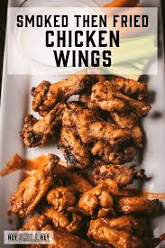 smoked fried en wings recipe and