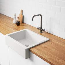 It is where you wash fruit. Havsen Apron Front Sink White Ikea