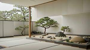 3d Render Minimalist Of Japanese Room