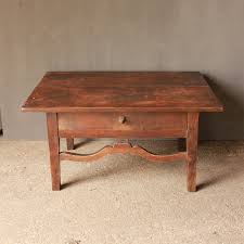 antique fruitwood table with love heart