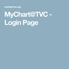 Mychart Tvc Login Page Bookmarks Login Page Bookmarks