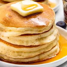 super thick and fluffy pancakes