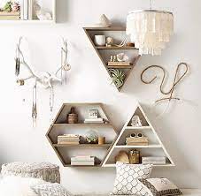 Furniture Finds 9 Geometric Shelves