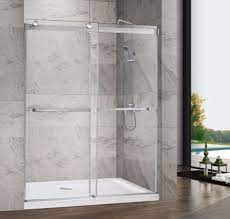 Shower Frameless Glass Sliding Door