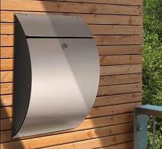 Letterbox Post Box Stainless Steel Meta