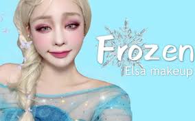 frozen elsa makeup tutorial youandain