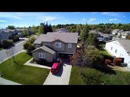 drone footage of my house and