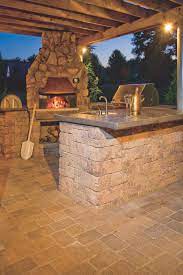 outdoor pizza oven fireplace options