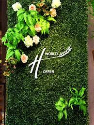 1pc Artificial Leaf Grass Plant Wall