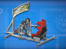 build your own custom racing simulator rig
