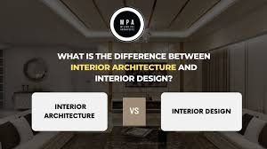 interior architecture vs interior design