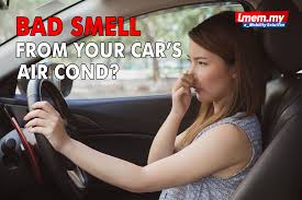 are bad smells coming out from your car