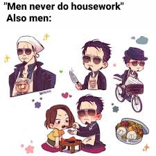 Kodeks perfekcyjnego pana domu gokushufudou: Chad Tatsu Gokushufudou The Way Of The House Husband Animemes