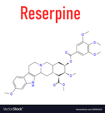reserpine alkaloid molecule skeletal
