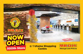 Have you seen 1 utama's chinese new year decor this year? Mr Diy Mr Diy 500 Store Now Open 1 Utama Shopping Facebook