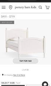Pottery Barn Kids Bed Mattress And