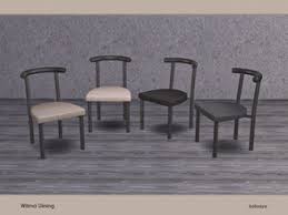 Modern dining chairs set of 4 nordic style chairs gray pp plastic wood chairs for dining room. Sims 4 Dining Chairs