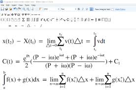 Math Equation Editor