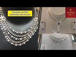 tanishq latest 2023 diamond necklace