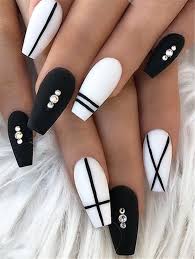 Check out our favorite ideas for black nail designs and pin your marvelous black ombre nail art designs for spring summer. Top Matte Black Nail Designs To Prove That Basic Is Gorgeous