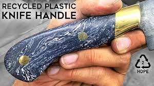 hdpe knife handle recycled plastic