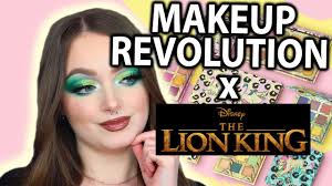 makeup revolution x the lion king