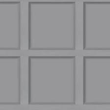 Modern Wood Panel Effect Grey 12981