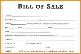 Bill Of Sale Form Nc Gun Grnwav Co