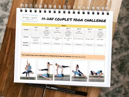 couples yoga challenge a 2 week plan