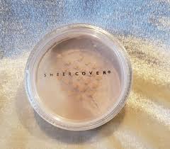 sheer cover mineral foundation loose
