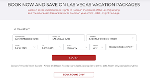 hotel las vegas holiday vacation packages