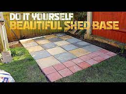 Beautiful Diy Shed Base Step By Step