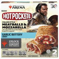 hot pockets meat mozzarella