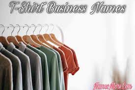 t shirt business names company names