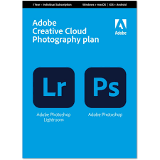 adobe creative cloud photography plan
