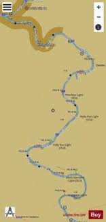 Monongahela River Mile 1 To Mile 42 Marine Chart