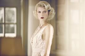 great gatsby inspired wedding hair and