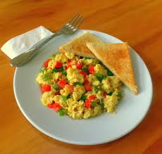 low calorie scrambled eggs