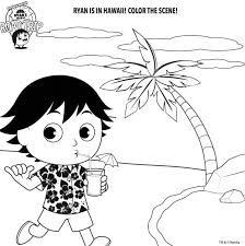 Ryan's world printable coloring pages. Free Ryan S World Coloring Pages