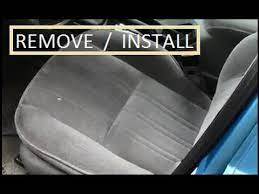 How To Remove Install Driver S Seat